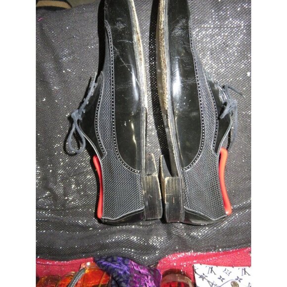 Hugo Boss Matano S Embossed Black Italian Leather Wingtip Derby Oxfords size 9 - Picture 7 of 12